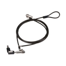 Cable seguridad conceptronic custodio02bnmt doble cabezal