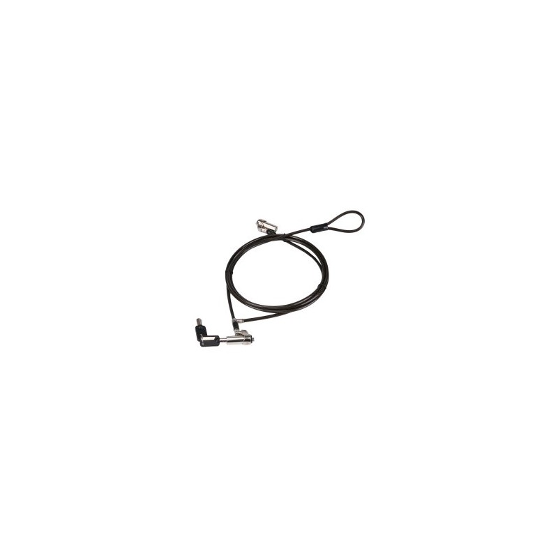 Cable seguridad conceptronic custodio02bnmt doble cabezal