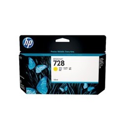 Cartucho tinta hp f9j65a amarillo nº728