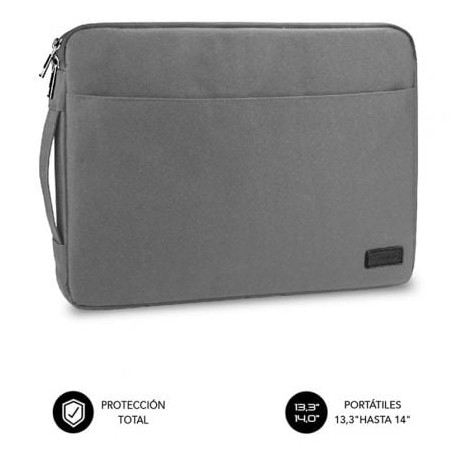 Funda Subblim Urban Laptop Sleeve para Portátiles hasta 14"- Gris