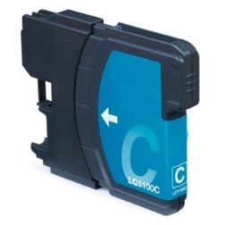 Cartucho tinta brother lc1100c cian 325