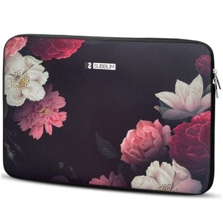 Funda Subblim Trendy Sleeve Neo Flowers para Portátiles hasta 15-6"