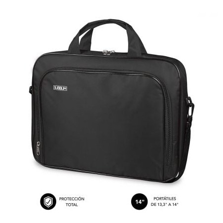 MALETIN SUBBLIM OXFORD LAPTOP BAG 13,3"-14" BLACK