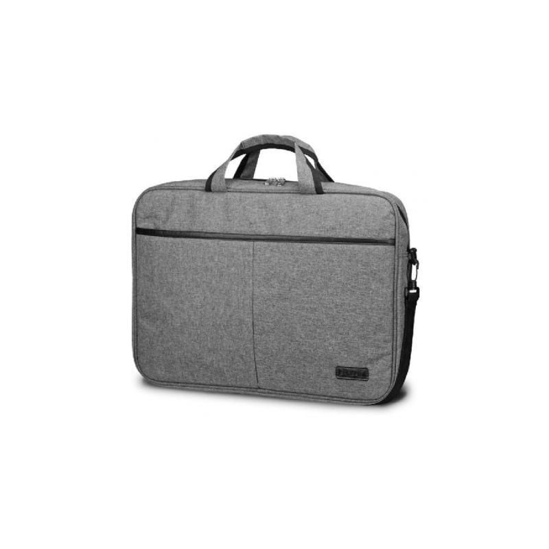 Maletín Subblim Elite Laptop Bag para Portátiles hasta 14"- Cinta para Trolley- Gris