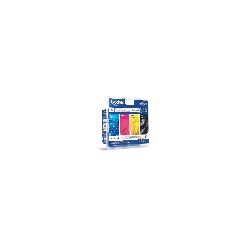 Multipack brother lc1100valbp mfc5890cn dcp6690cw mfc6490cw