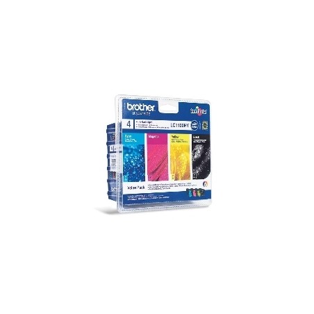Multipack brother lc1100valbp mfc5890cn dcp6690cw mfc6490cw