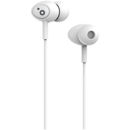 Auriculares Intrauditivos Sunstech Pops- con Micrófono- Jack 3-5- Blancos