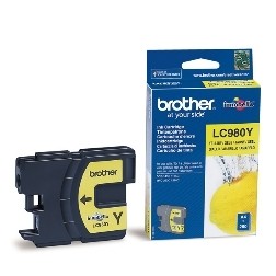Cartucho tinta brother lc980y amarillo 260
