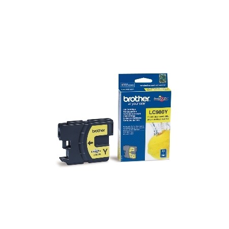 Cartucho tinta brother lc980y amarillo 260