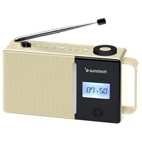 Radio Portátil Sunstech RPDS500- Beige