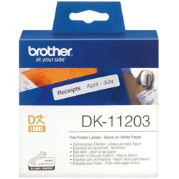 Rollo etiquetas precortadas brother dk11203