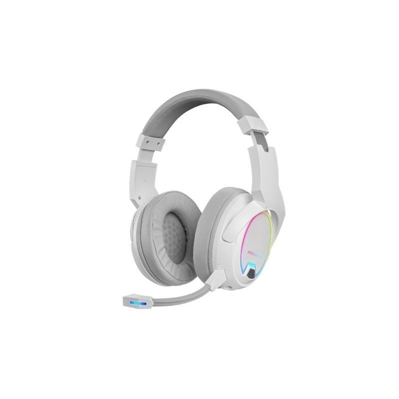 Auriculares Gaming Inalámbricos con Micrófono Mars Gaming MHW100- Jack 3-5- Blancos