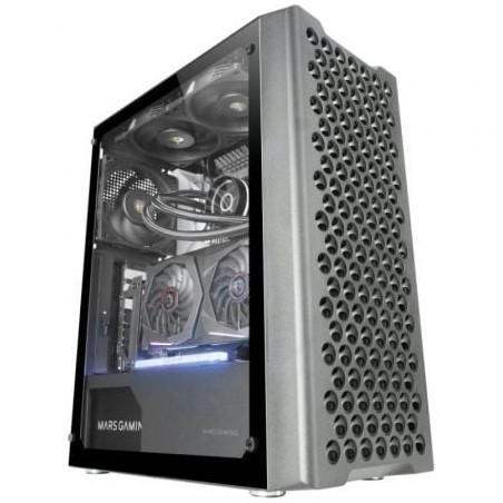 Caja Gaming SemiTorre Mars Gaming MC-iPRO- Negra