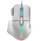 Ratón Gaming Mars Gaming MM-XT- Hasta 12800DPI- Blanco