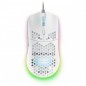 Ratón Gaming Mars Gaming MMAXW- Hasta 12400DPI- Blanco