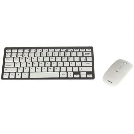 Teclado y Ratón Inalámbricos Tacens Levis Combo V2- Blanco