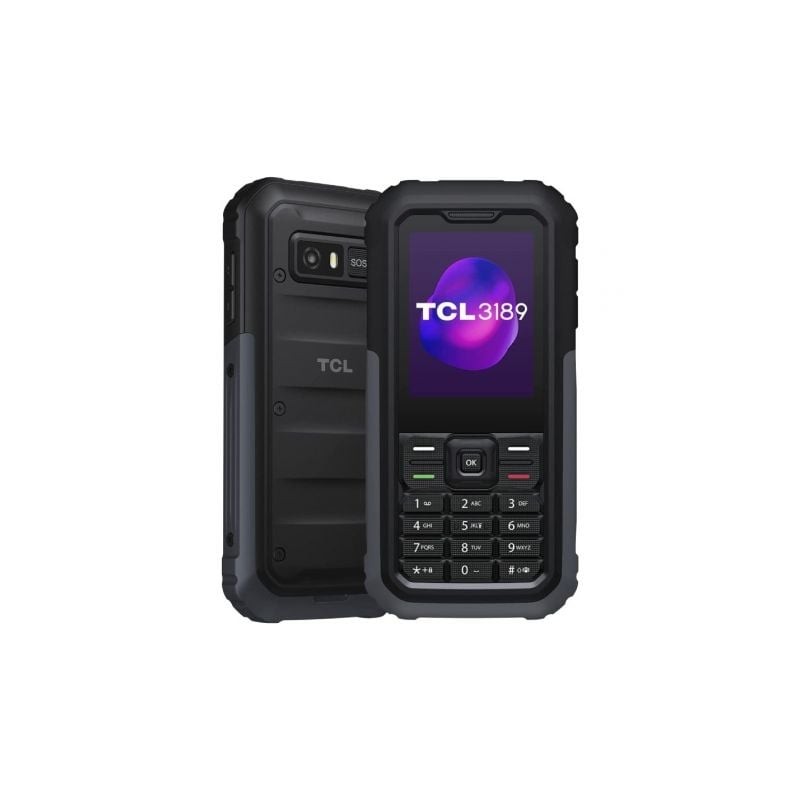 Teléfono Móvil Ruggerizado TCL 3189- Gris