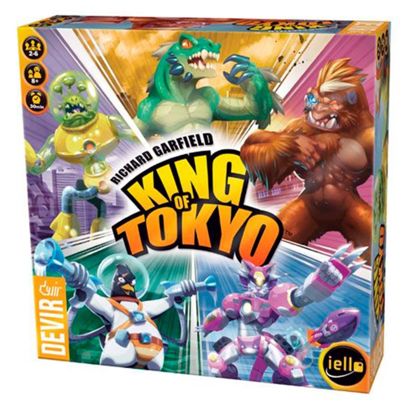 Juego mesa devir king of tokyo