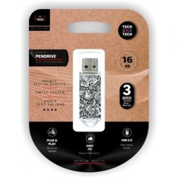 Pendrive 16GB Tech One Tech Art-Deco USB 2-0