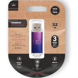 Pendrive 32GB Tech One Tech Be Fade USB 2-0- Purpura Degradado