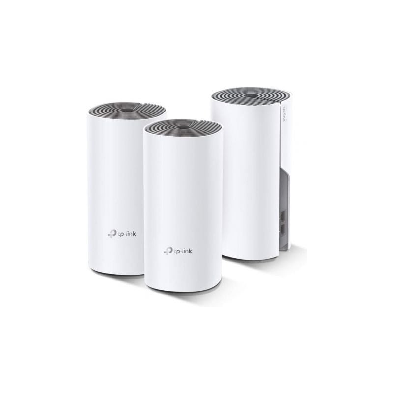 Sistema Mesh TP-Link Deco E4 1200Mbps- 2-4GHz 5GHz- Pack de 3