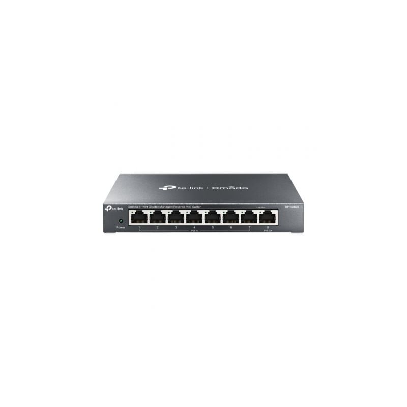 Switch TP-Link TL-RP108GE 8 Puertos- RJ-45 10-100-1000 PoE