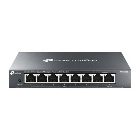 Switch TP-Link TL-RP108GE 8 Puertos- RJ-45 10-100-1000 PoE