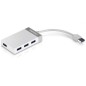 Hub USB 3-0 Trendnet TU3-H4E- 4xUSB- Blanco y Gris