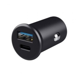 Cargador de Coche Trust Maxo- 1xUSB-Tipo C- 1xUSB- 38W