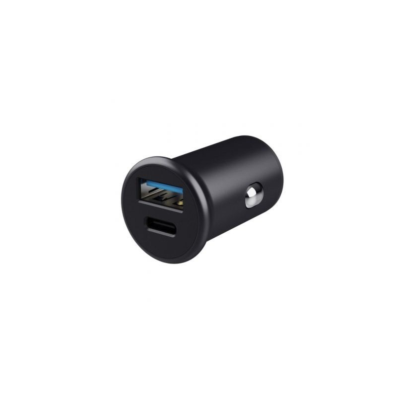 Cargador de Coche Trust Maxo- 1xUSB-Tipo C- 1xUSB- 38W