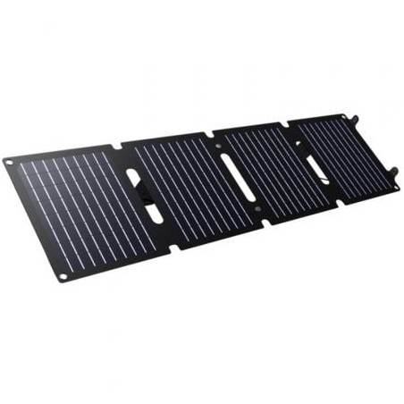 Panel Solar Portátil Trust Zuny- 1xUSB Tipo-C- 1xUSB- 40W