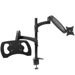 Soporte de Mesa Orientable- Inclinable Trust Mara para Monitor y Portátil hasta 32"