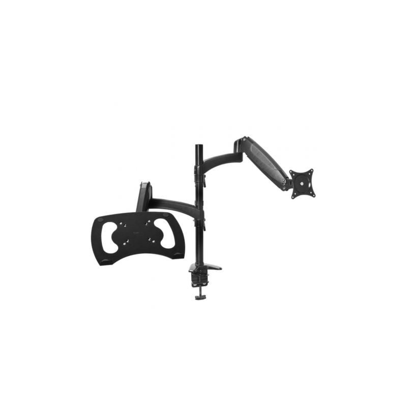 Soporte de Mesa Orientable- Inclinable Trust Mara para Monitor y Portátil hasta 32"