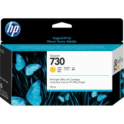 Cartucho hp nº 730 amarilo 130ml