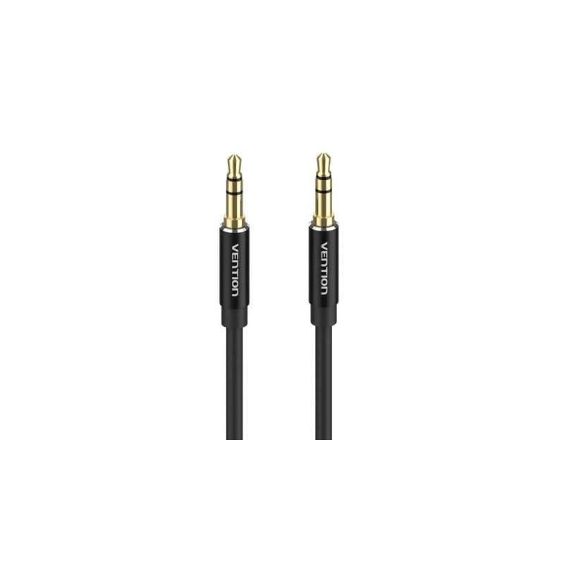 Cable Estéreo Vention BAXBD- Jack 3-5 Macho - Jack 3-5 Macho- 50cm- Negro