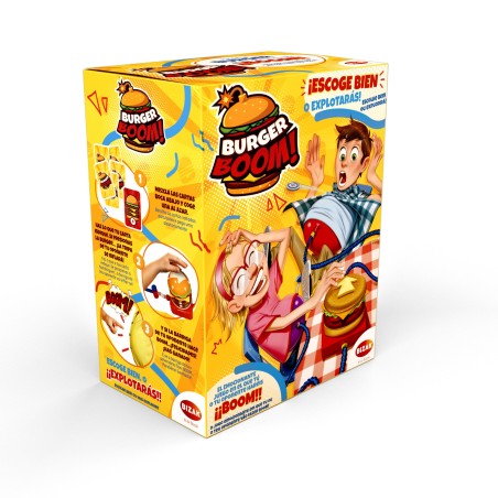 Juego mesa bizak burger boom