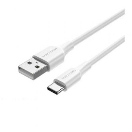 Cable USB 2-0 Vention CTHWI- USB Tipo-C Macho - USB Macho- Hasta 60W- 480Mbps- 3m- Blanco