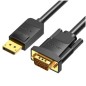 Cable Conversor Vention HBLBH- Displayport Macho - VGA Macho- 2m- Negro