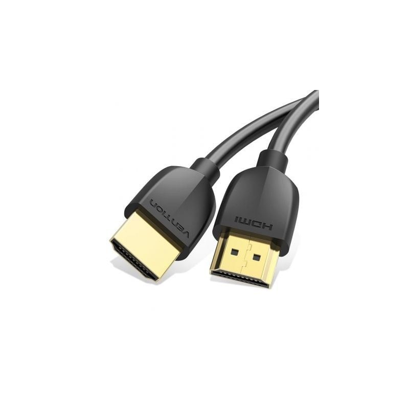 Cable HDMI 2-0 4K Portatil Vention AAIBI- HDMI Macho - HDMI Macho- 3m- Negro