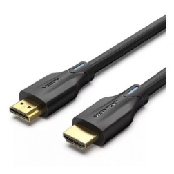 Cable HDMI 2-1 8K Vention AAUBH- HDMI Macho - HDMI Macho- 2m- Negro