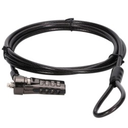 Cable seguridad conceptronic combinacion 4 digitos