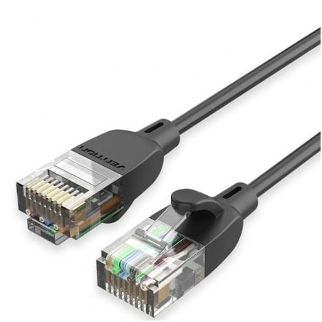 Cable de Red RJ45 UTP Vention IBJBK Cat-6A- 8m- Negro