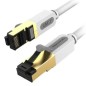 Cable de Red RJ45 SFTP Vention ICDHI Cat-7- 3m- Gris