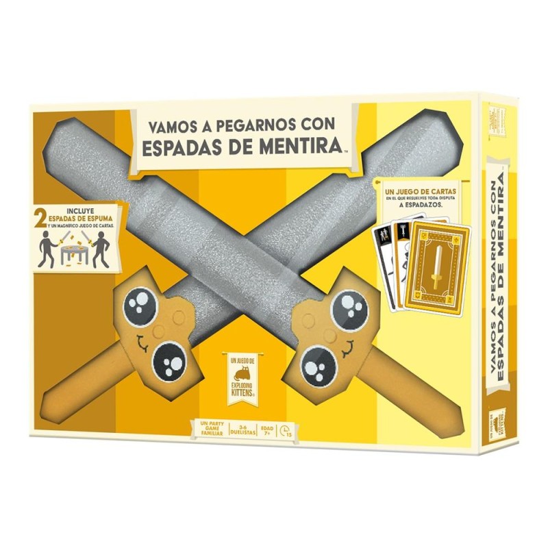 Juego mesa vamos a pegarnos con