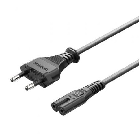 Cable Alimentación Forma 8 Vention ZCLBAC- CEE7-16 Macho - C7 Hembra- 1-8m