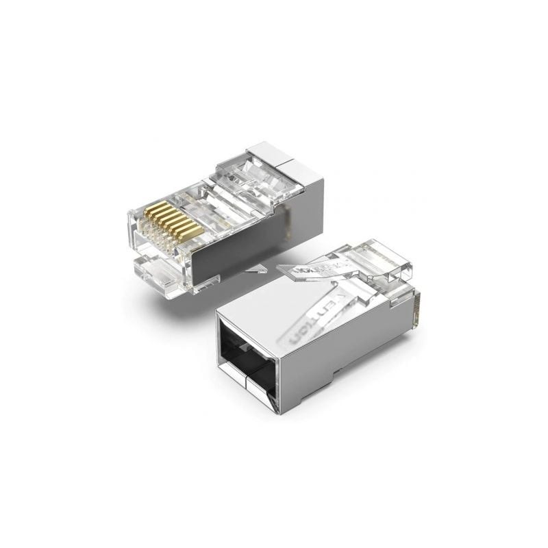 Conector RJ45 IDCR0-10- Cat-6 FTP- 10 uds