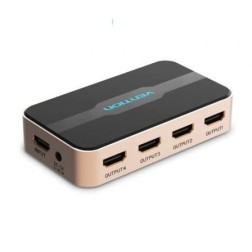 Duplicador DHMI Vention ACCG0-EU- 4x HDMI Hembra - HDMI Macho