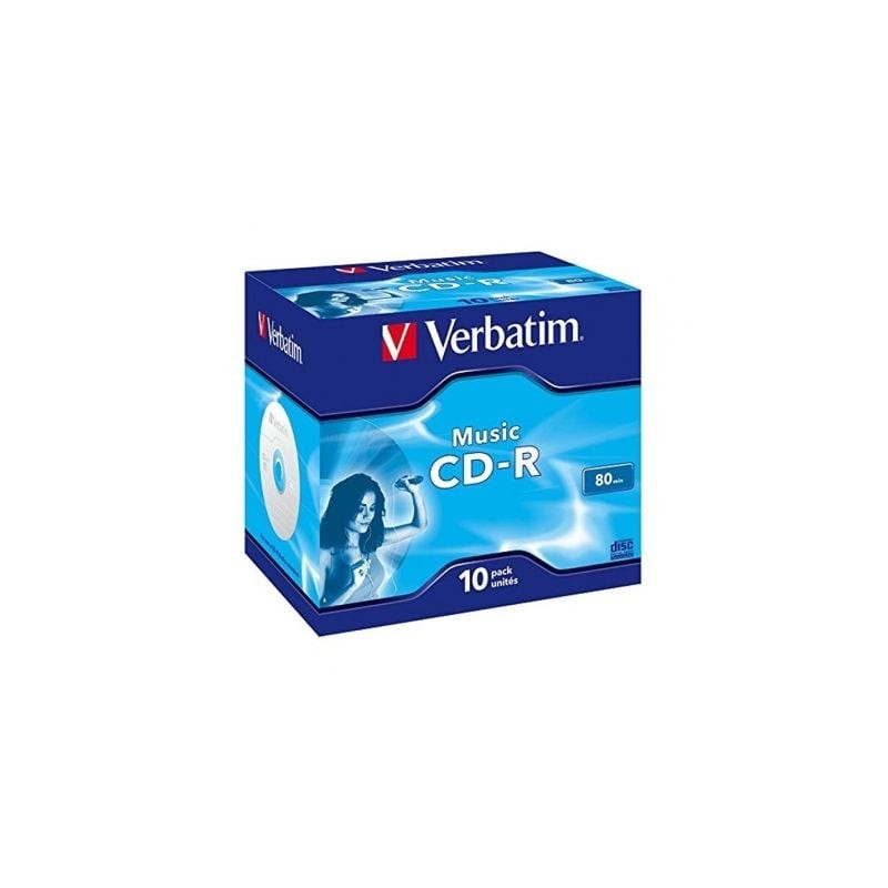 CD-R Verbatim Music 16X- Caja-10uds