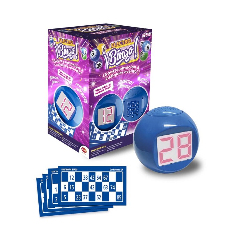 Juego mesa electrobingo