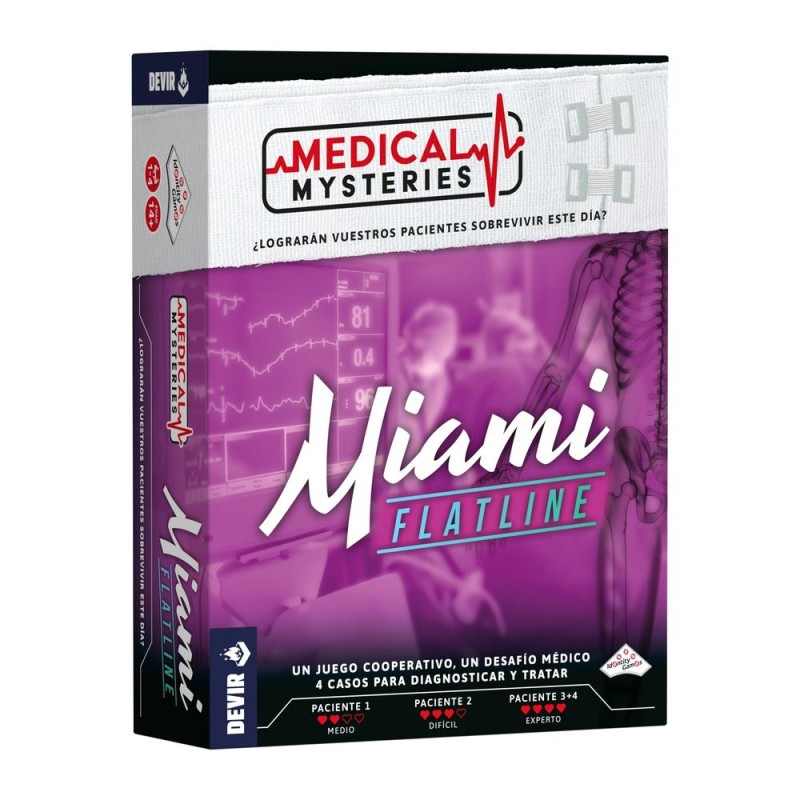 Juego mesa medical mysteries miami